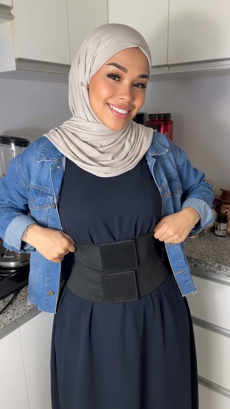 حزام شدّ البطن الأصلي — خصر مرتب وإطلالة أنيقة